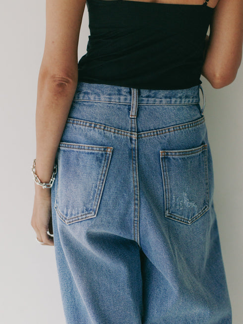 【 予約:11月中旬 】HIGH RISE TUCK WIDE PT /Y253-31101-2